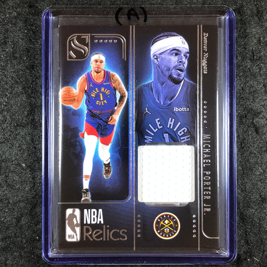 2024-25 Silhouette MICHAEL PORTER JR. NBA Relics Jersey #MPJ (A)