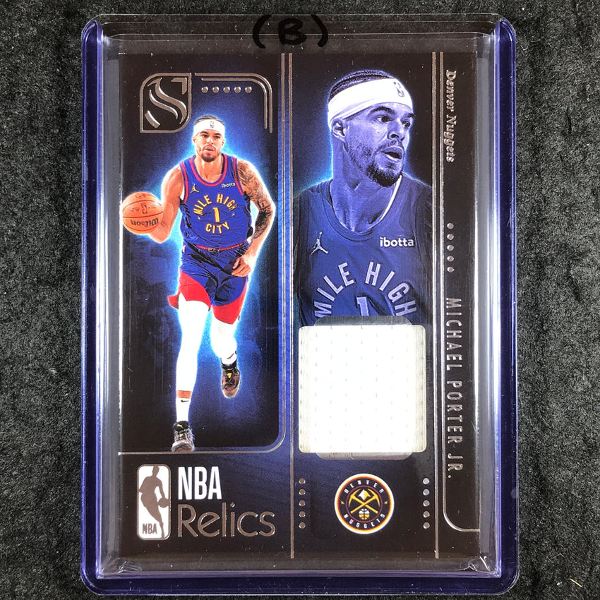 2024-25 Silhouette MICHAEL PORTER JR. NBA Relics Jersey #MPJ (B)
