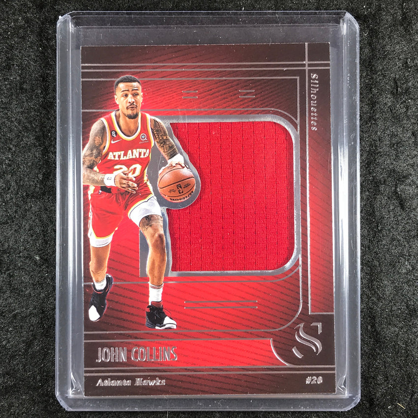 2024-25 Silhouette JOHN COLLINS Silhouettes Jersey Relic #JCL