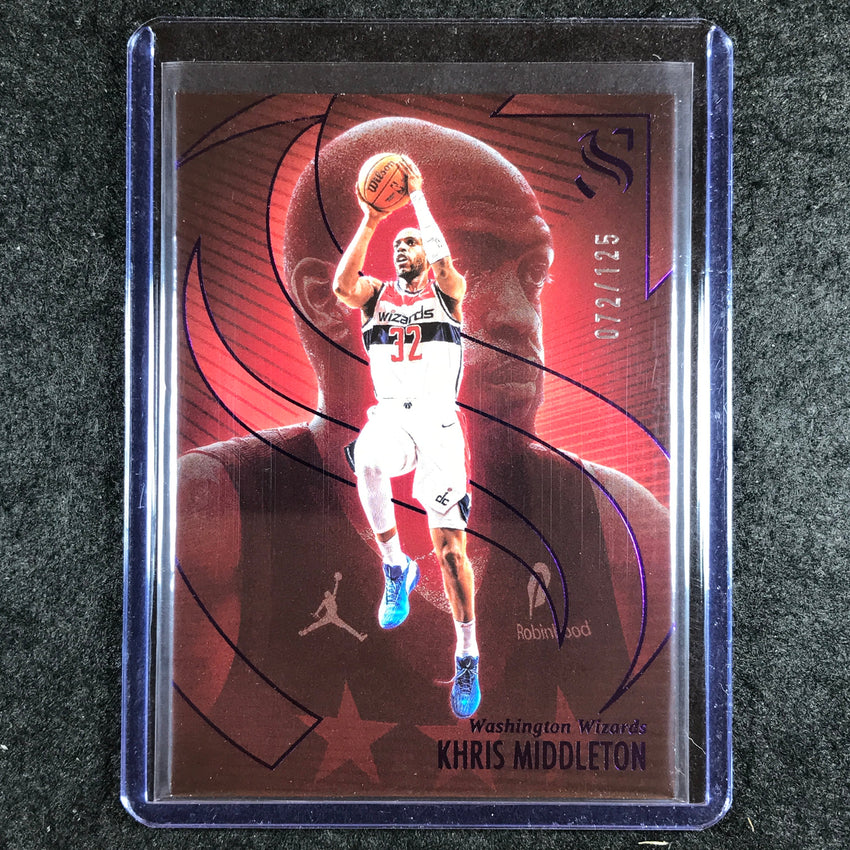2024-25 Silhouette KHRIS MIDDLETON Base Purple 72/125 #16