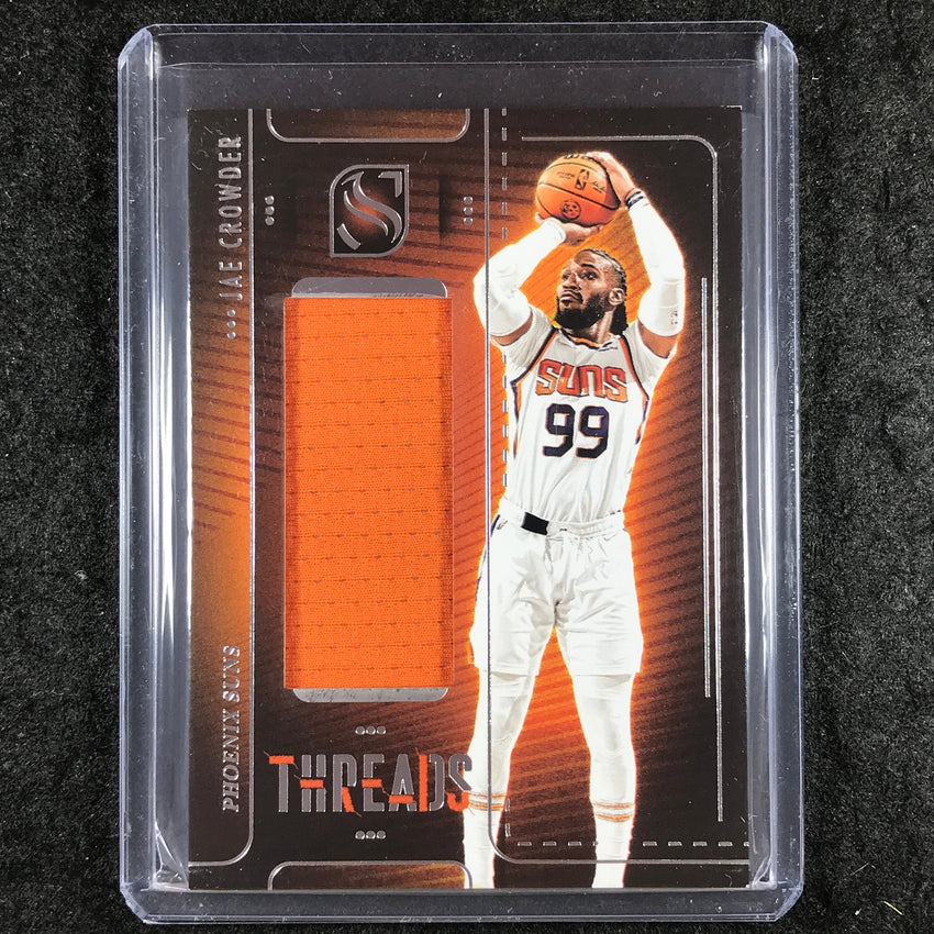 2024-25 Silhouette JAE CROWDER Threads Jersey Relic #JAE