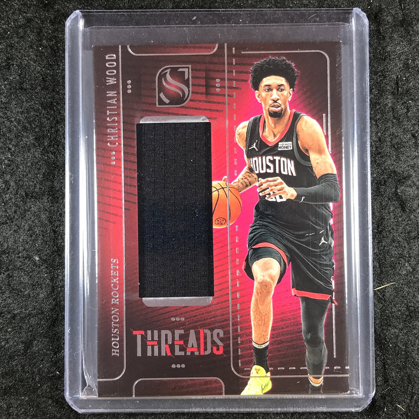 2024-25 Silhouette CHRISTIAN WOOD Threads Jersey Relic #WOO