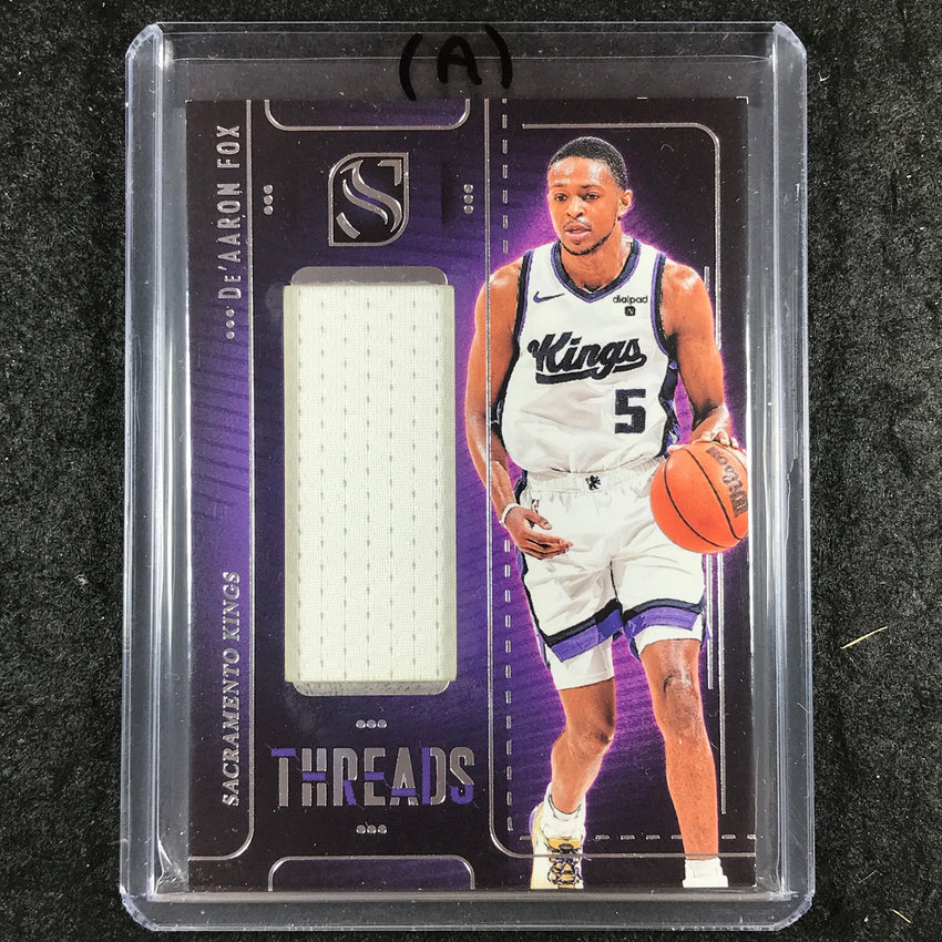 2024-25 Silhouette DE'AARON FOX Threads Jersey Relic #FOX (A)