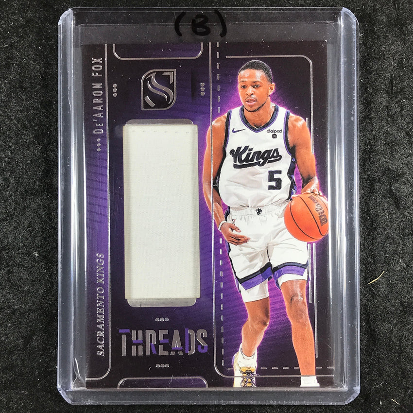 2024-25 Silhouette DE'AARON FOX Threads Jersey Relic #FOX (B)