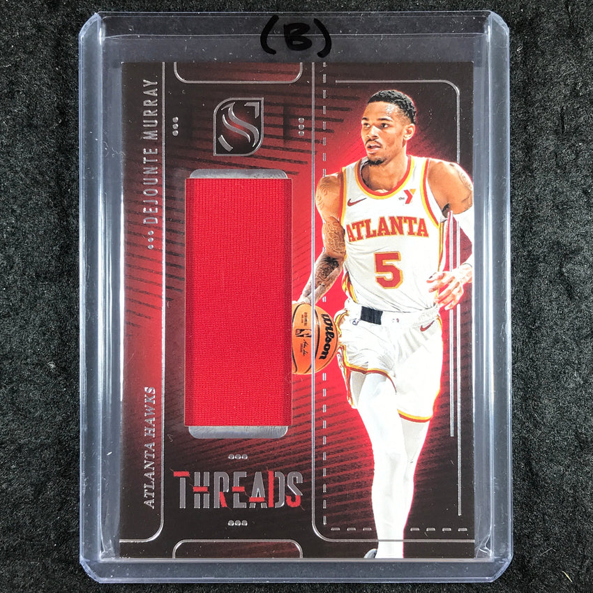 2024-25 Silhouette DEJOUNTE MURRAY Threads Jersey Relic #MUR (B)