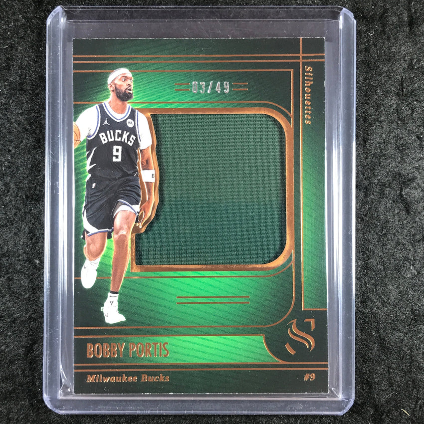 2024-25 Silhouette BOBBY PORTIS Silhouettes Jersey Relic Bronze 3/49