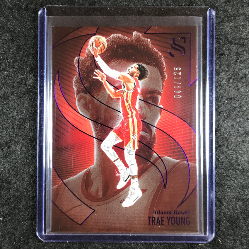 2024-25 Silhouette TRAE YOUNG Base Purple 41/125 #31