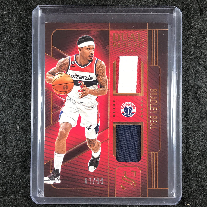 2024-25 Silhouette BRADLEY BEAL Dual Materials Patch Relic Bronze 81/99