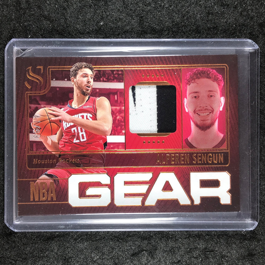 2024-25 Silhouette ALPEREN SENGUN NBA Gear Patch Relic Bronze 41/99