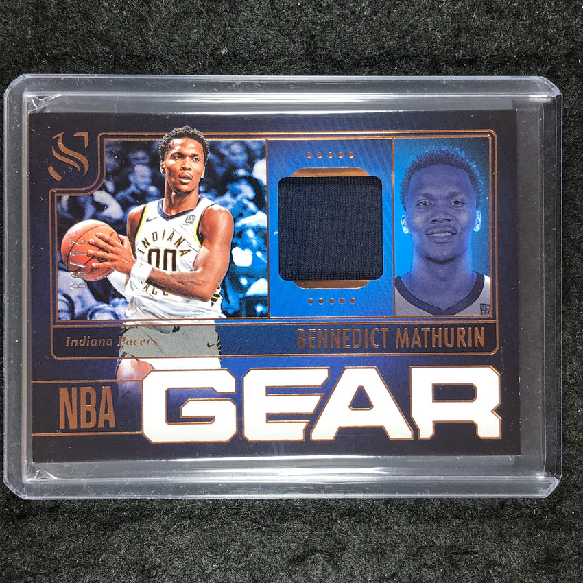 2024-25 Silhouette BENNEDICT MATHURIN NBA Gear Jersey Relic Bronze 24/99