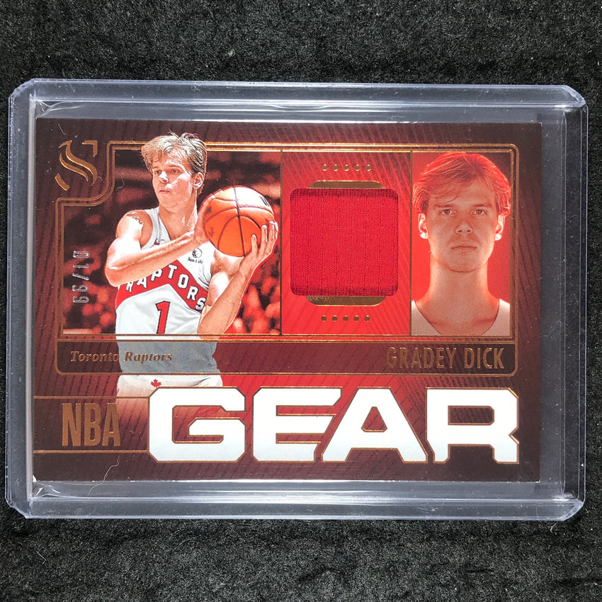 2024-25 Silhouette GRADEY DICK NBA Gear Jersey Relic Bronze 1/99