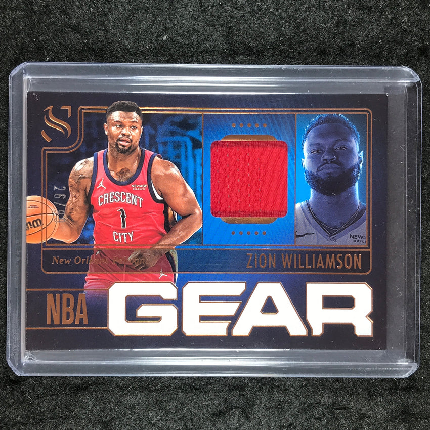 2024-25 Silhouette ZION WILLIAMSON NBA Gear Jersey Relic Bronze 26/99