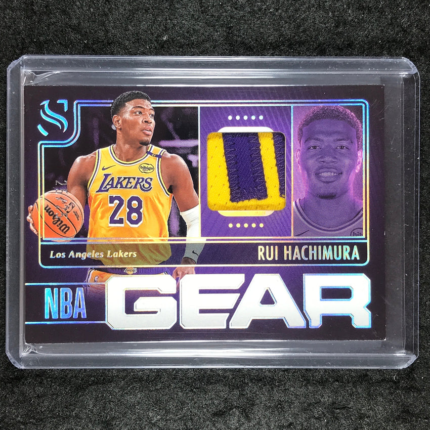 2024-25 Silhouette RUI HACHIMURA NBA Gear Patch Relic Silver 25/25