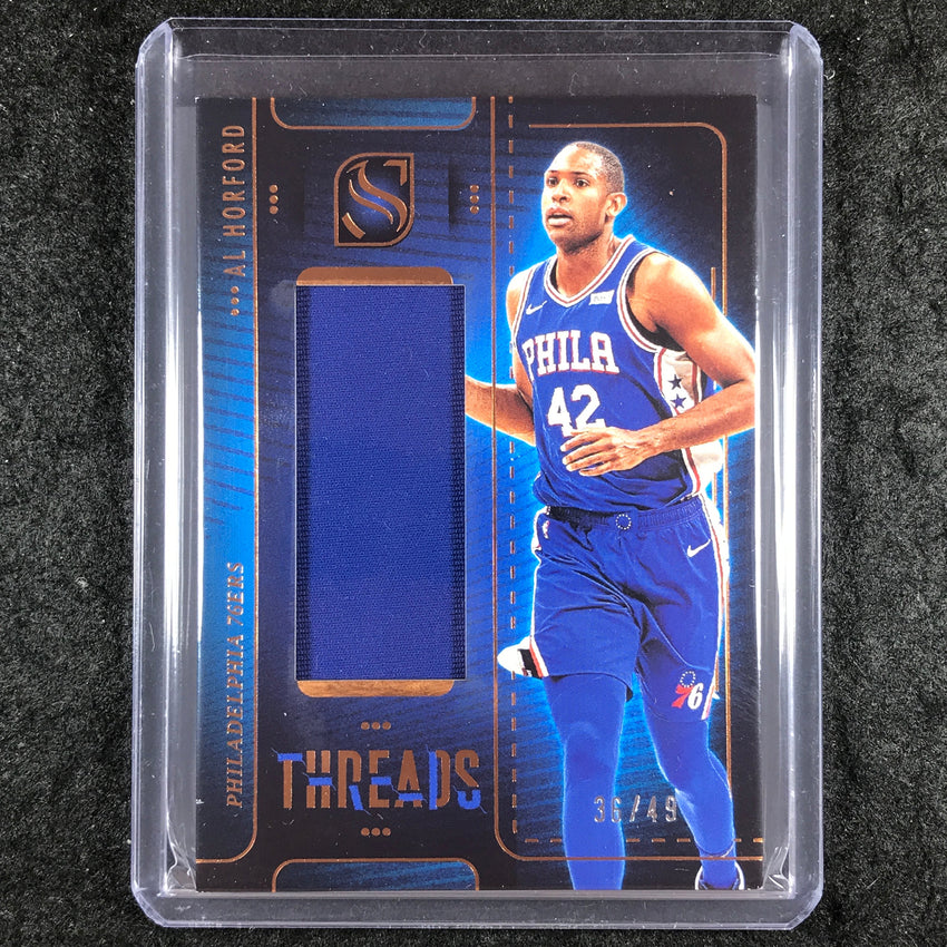 2024-25 Silhouette AL HORFORD Threads Jersey Relic Bronze 36/49