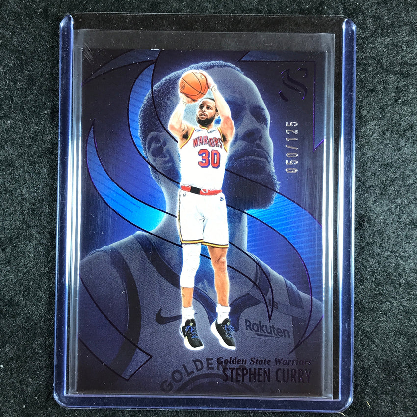 2024-25 Silhouette STEPHEN CURRY Base Purple 50/125 #37