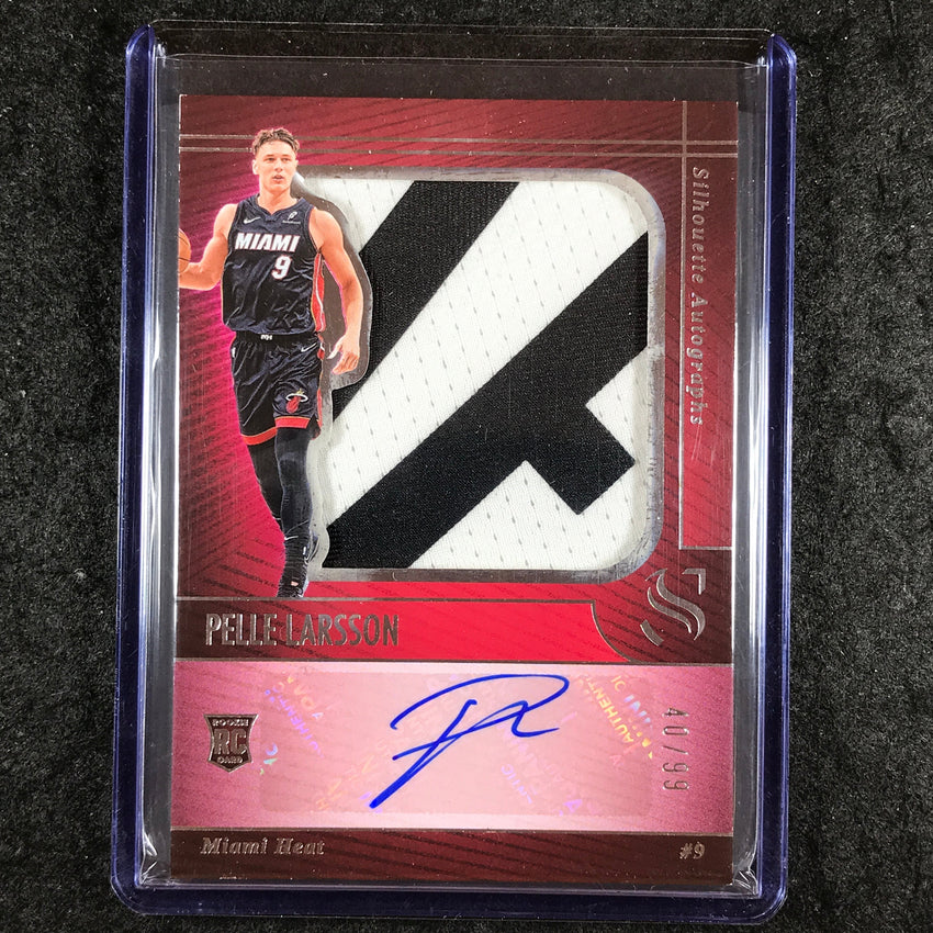 2024-25 Silhouette PELLE LARSSON Silhouette Rookie Patch Auto 40/99