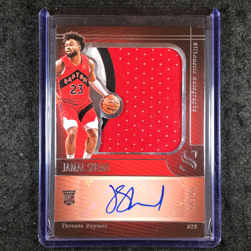 2024-25 Silhouette JAMAL SHEAD Silhouette Rookie Patch Auto 98/99