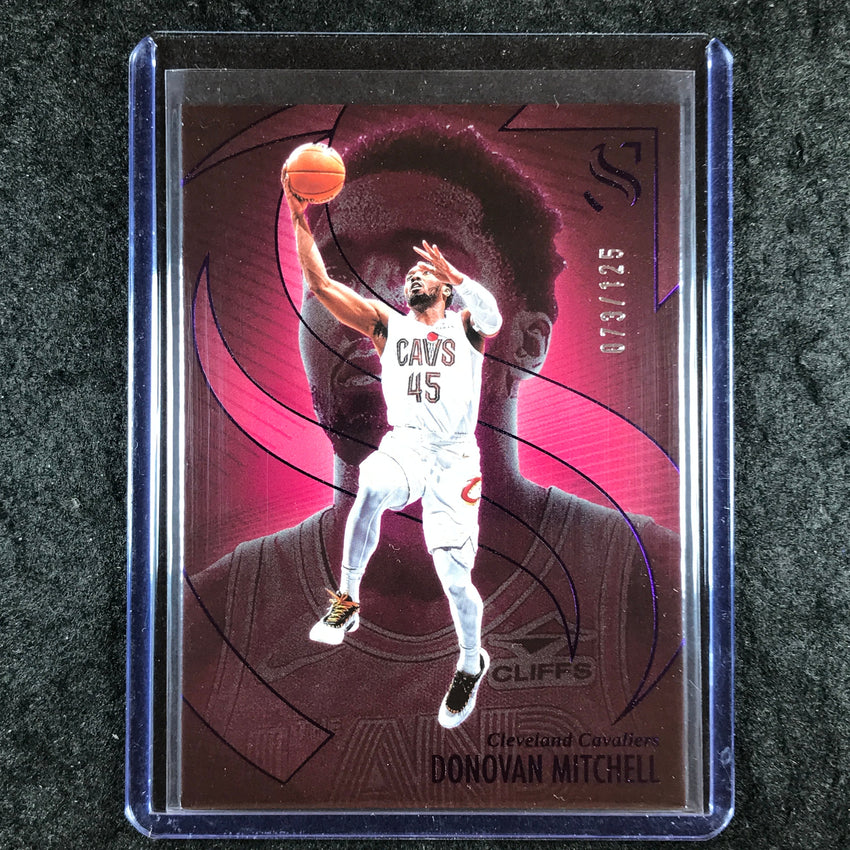 2024-25 Silhouette DONOVAN MITCHELL Base Purple 73/125 #48
