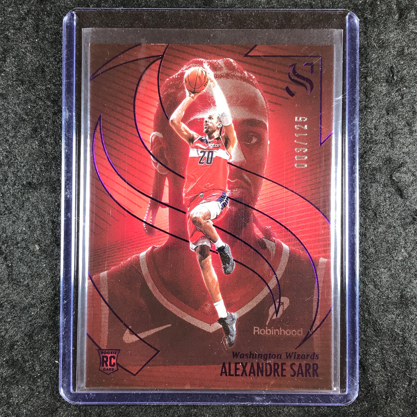 2024-25 Silhouette ALEXANDRE SARR Rookie Base Purple 3/125 #66