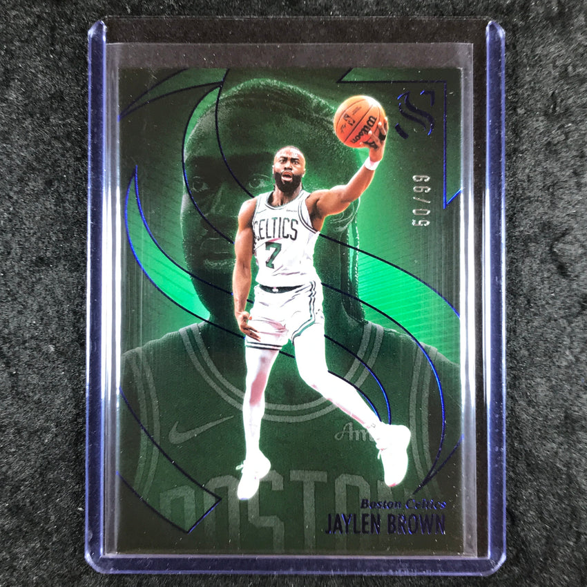 2024-25 Silhouette JAYLEN BROWN Base Blue 50/99 #60