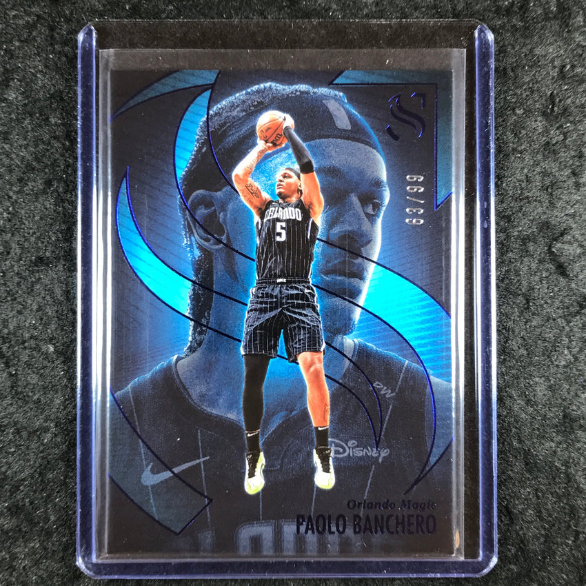 2024-25 Silhouette PAOLO BANCHERO Base Blue 63/99 #65