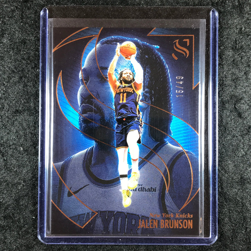 2024-25 Silhouette JALEN BRUNSON Base Bronze 15/49 #2