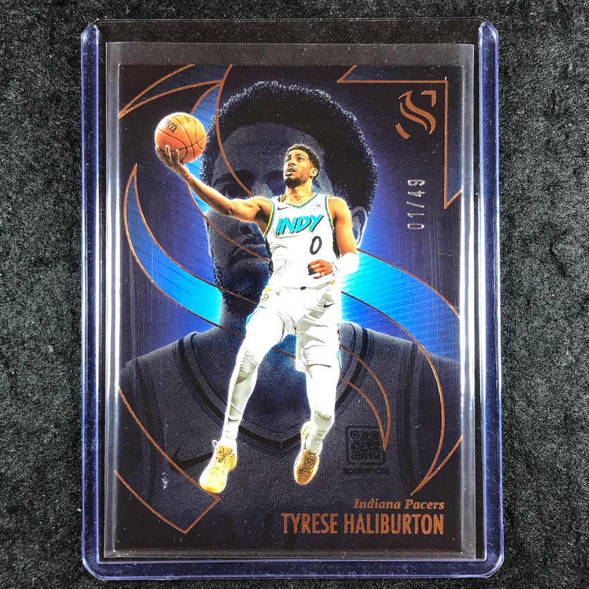 2024-25 Silhouette TYRESE HALIBURTON Base Bronze 1/49 #8