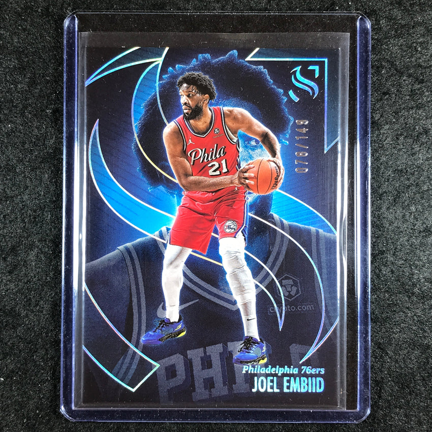 2024-25 Silhouette JOEL EMBIID Base Holo Silver 78/149 #15