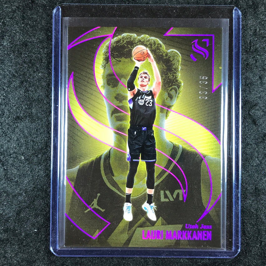 2024-25 Silhouette LAURI MARKKANEN Base Pink 33/35 #5