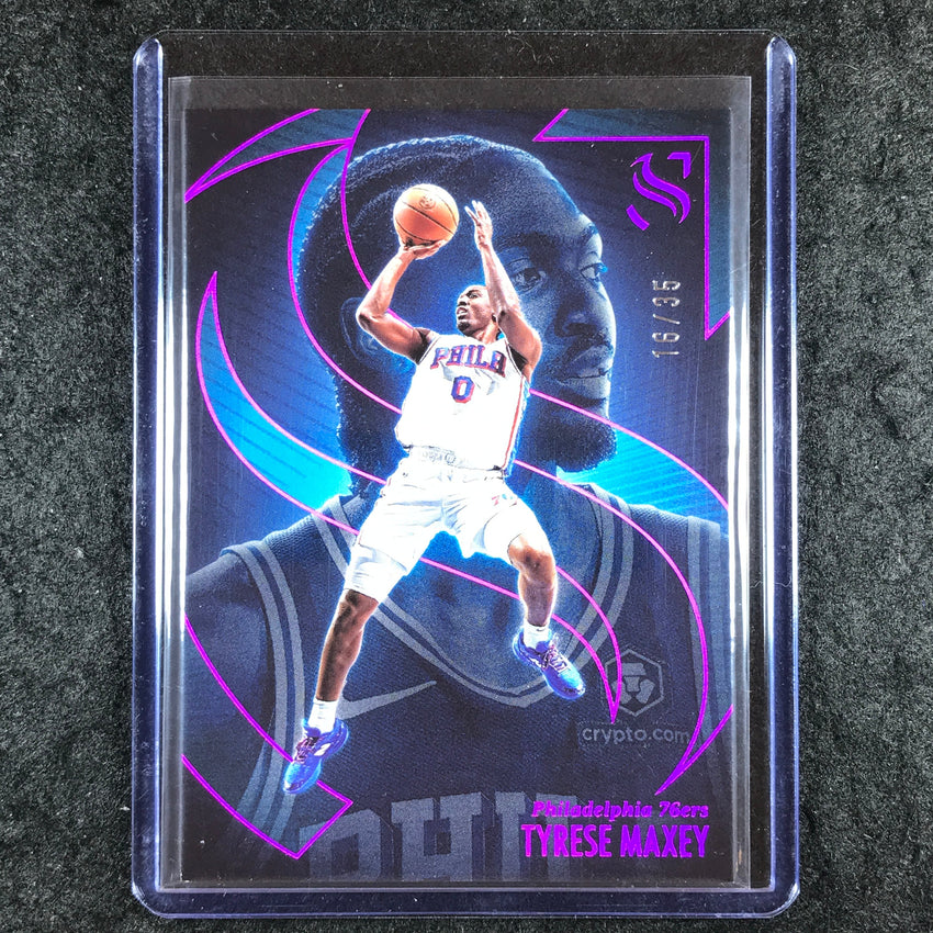 2024-25 Silhouette TYRESE MAXEY Base Pink 16/35 #34