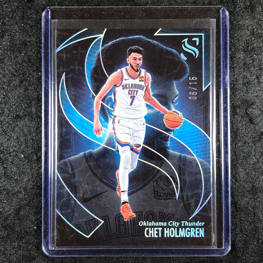 2024-25 Silhouette CHET HOLMGREN Base Scope 6/15 #40