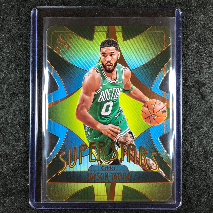 2024-25 Silhouette JAYSON TATUM Superstars Die-Cut Bronze 48/49
