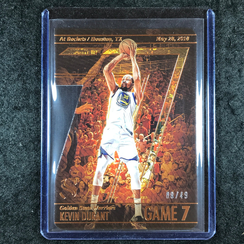 2024-25 Silhouette KEVIN DURANT Game 7 Die-Cut Bronze 8/49
