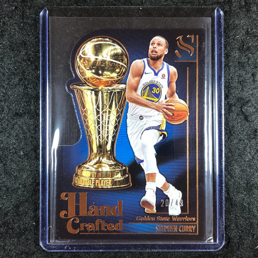 2024-25 Silhouette STEPHEN CURRY Hand Crafted Die-Cut Bronze 20/49