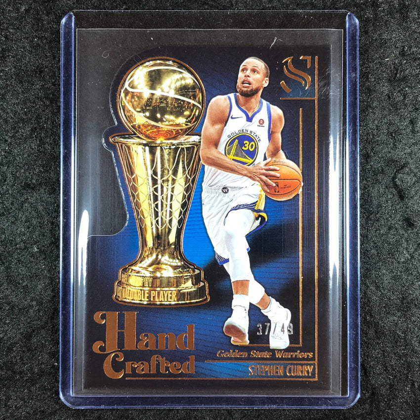 2024-25 Silhouette STEPHEN CURRY Hand Crafted Die-Cut Bronze 37/49