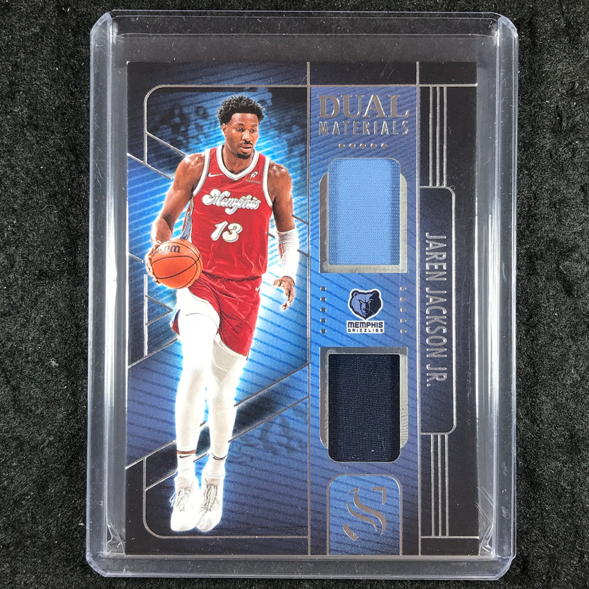 2024-25 Silhouette JAREN JACKSON JR. Dual Materials Jersey Relic #JJJ