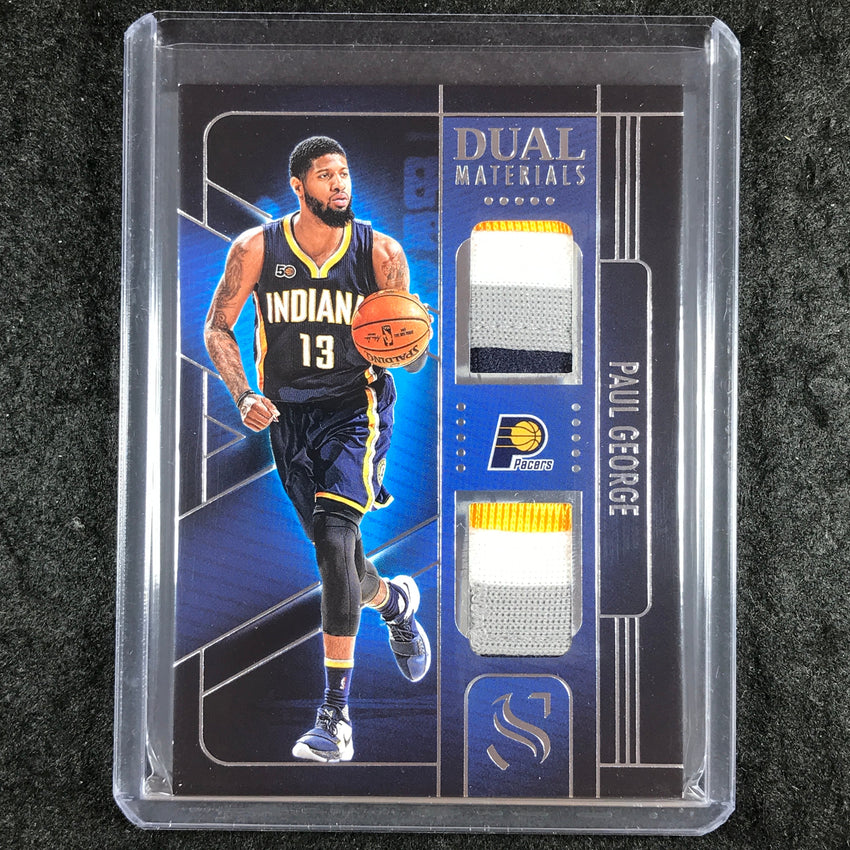 2024-25 Silhouette PAUL GEORGE Dual Materials Patch Relic #PGE
