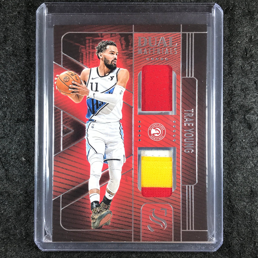 2024-25 Silhouette TRAE YOUNG Dual Materials Patch Relic #TRA
