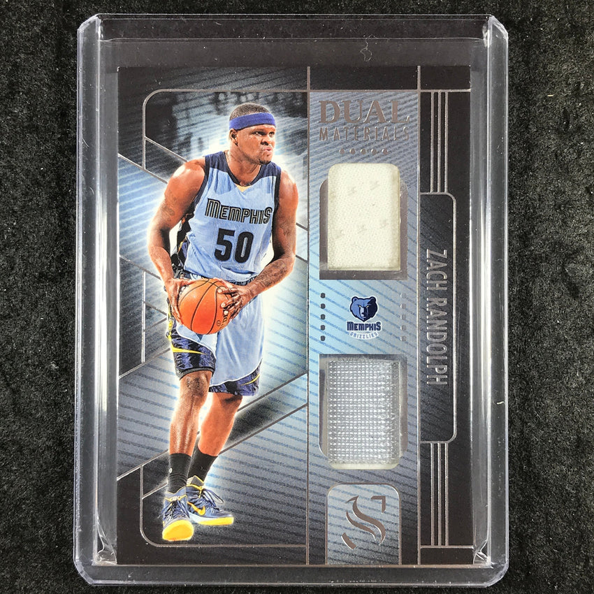 2024-25 Silhouette ZACH RANDOLPH Dual Materials Jersey Relic #ZBO