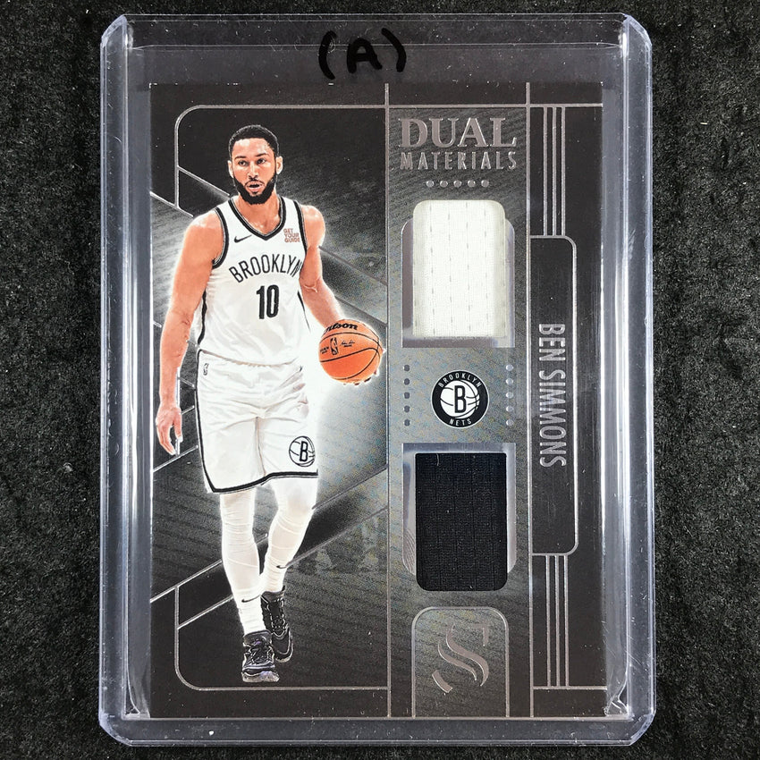 2024-25 Silhouette BEN SIMMONS Dual Materials Jersey Relic #SIM (A)