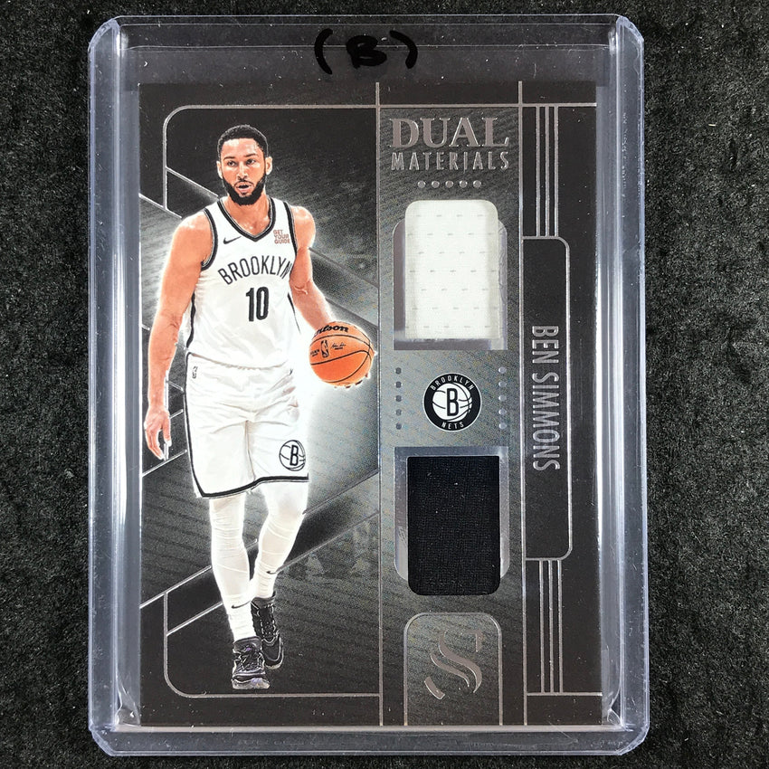 2024-25 Silhouette BEN SIMMONS Dual Materials Jersey Relic #SIM (B)