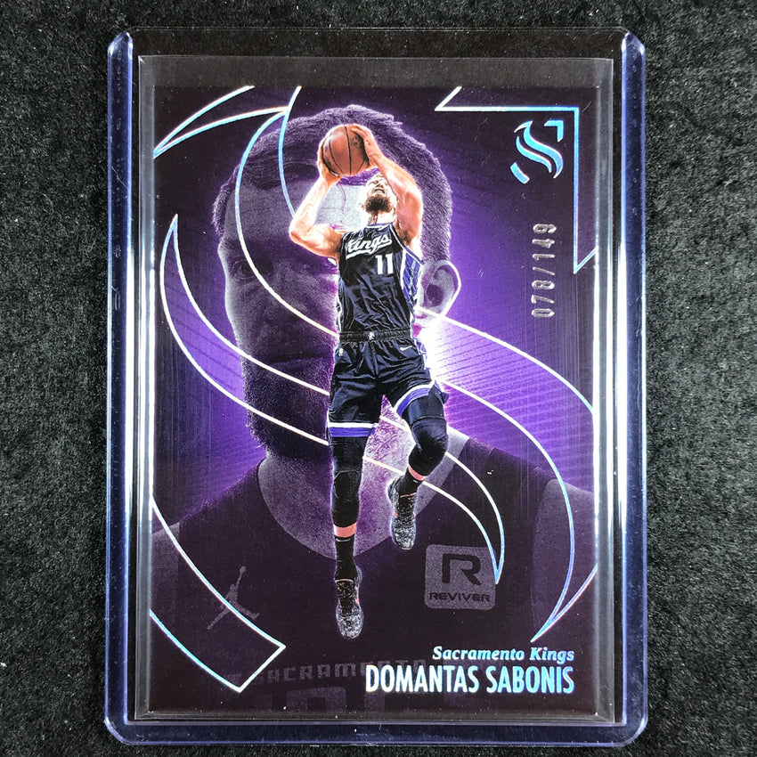 2024-25 Silhouette DOMANTAS SABONIS Base Holo Silver 78/149 #61
