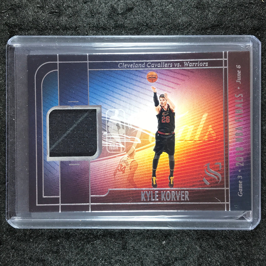 2024-25 Silhouette KYLE KORVER NBA Finals Memorabilia Jersey Relic #KKV
