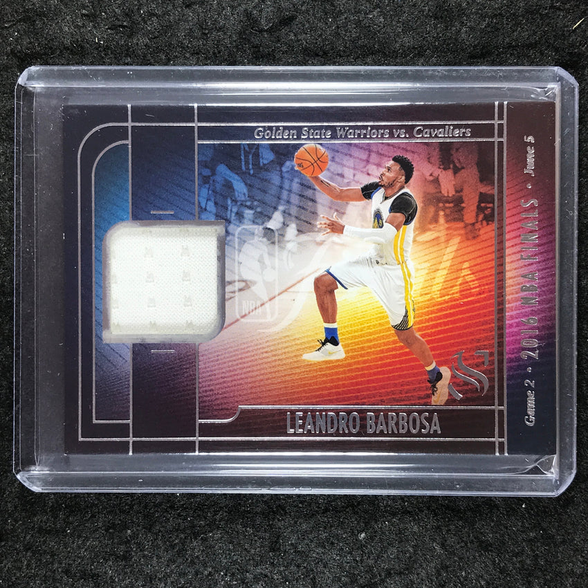 2024-25 Silhouette LEANDRO BARBOSA NBA Finals Memorabilia Jersey Relic #LBB