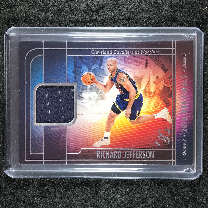 2024-25 Silhouette RICHARD JEFFERSON NBA Finals Memorabilia Jersey Relic #RJF