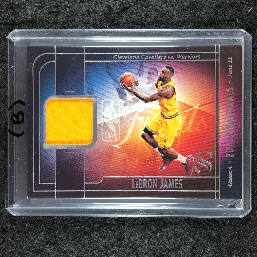 2024-25 Silhouette LEBRON JAMES NBA Finals Memorabilia Jersey Relic #LBC (B)