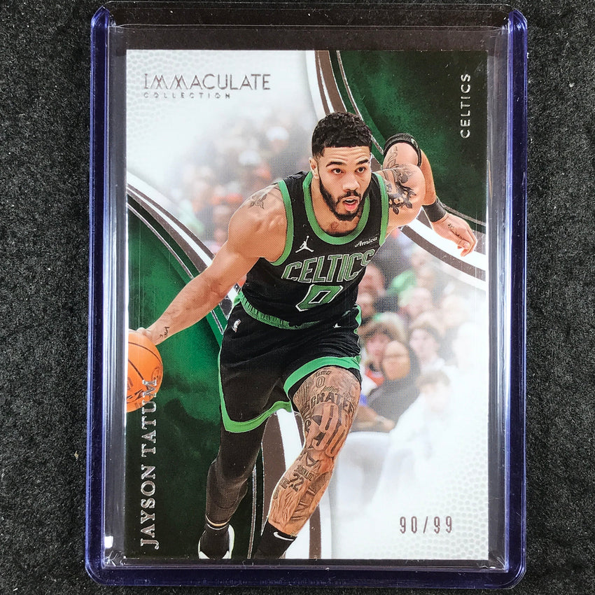 2024-25 Immaculate JAYSON TATUM Action Base 90/99 #72
