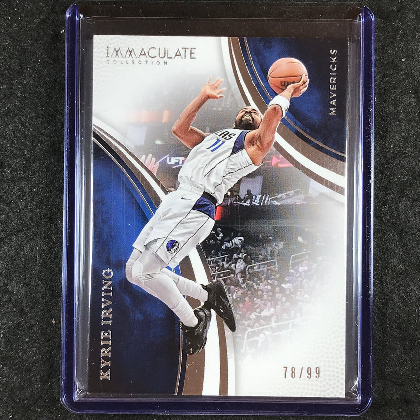2024-25 Immaculate KYRIE IRVING Action Base 78/99 #74