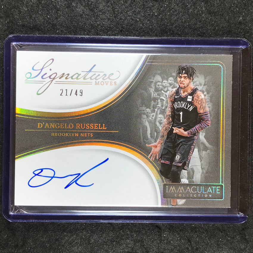 2024-25 Immaculate D'ANGELO RUSSELL Update Signature Moves Auto 21/49