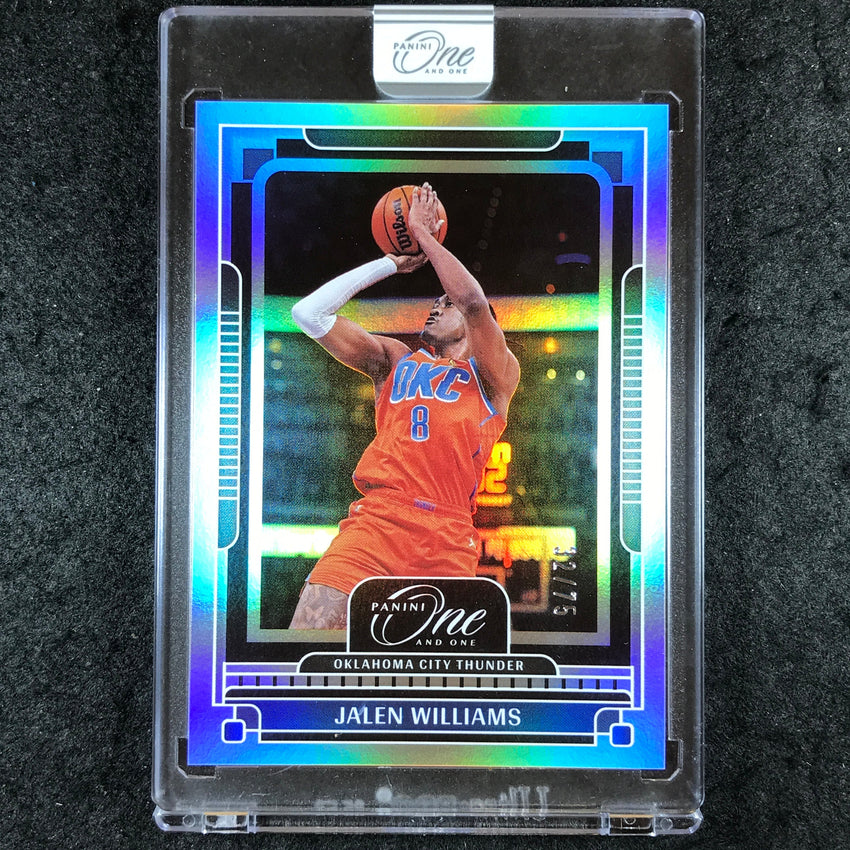 2024-25 One and One JALEN WILLIAMS Base Silver 32/75 #8